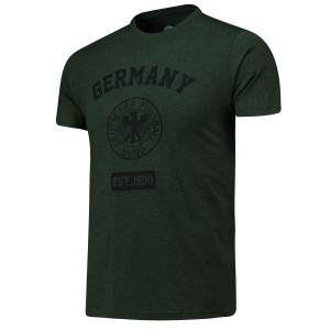 DFB Wordmark T Shirt - Dark Green Marl - Mens