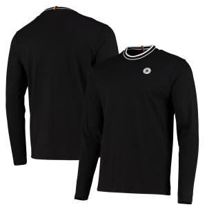DFB Long Sleeve T Shirt - Black - Mens