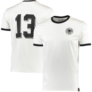 DFB Retro Home 1974 Shirt - White - Mens