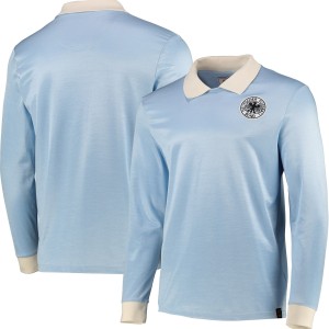 DFB True Classics 1974 Retro Goalkeeper Shirt - Blue - Mens